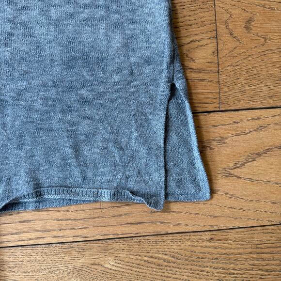 Woman Within Gray Sweater Vest 3X Work Academia Closet Staple Layer Pullover - Picture 4 of 7